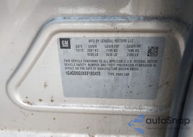 1G4GD5G3XEF183472: 44587315