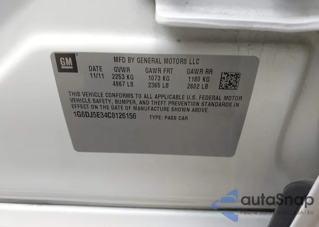 1G6DJ5E34C0126156: 44589740