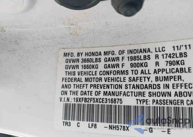 19XFB2F5XCE316875: 44589198