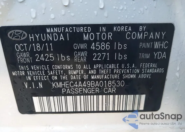 KMHEC4A49BA018530: 44590563