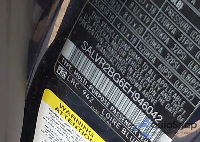 SALVR2BG6EH946042: 44590572