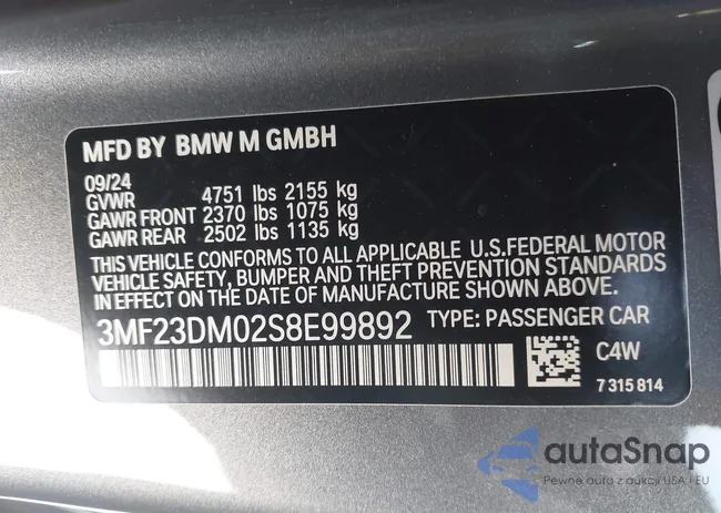 3MF23DM02S8E99892: 44590712