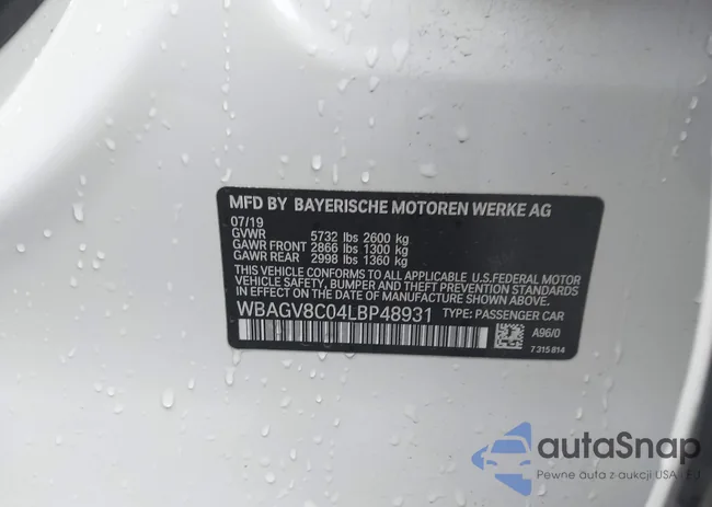 WBAGV8C04LBP48931: 44590779