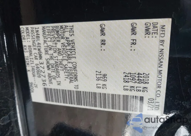 1N4BL4EW6MN372736: 44590817