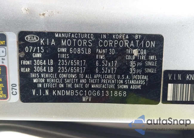 KNDMB5C10G6131868: 44590821