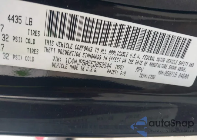 1C4NJPBA5ED853544: 44591782