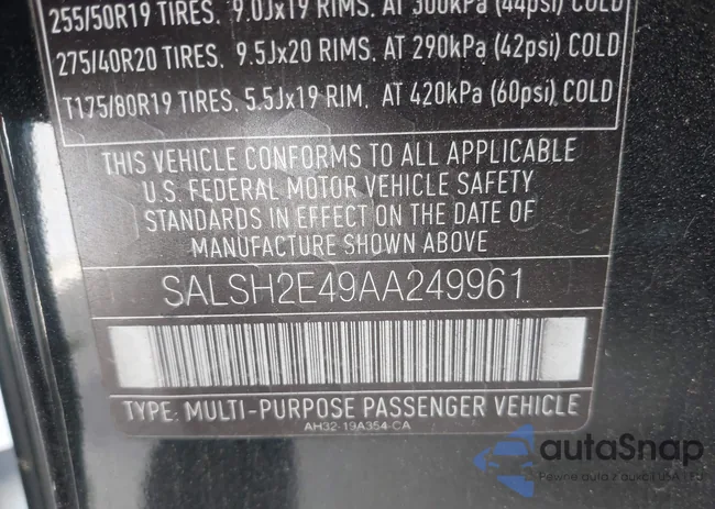 SALSH2E49AA249961: 44591980