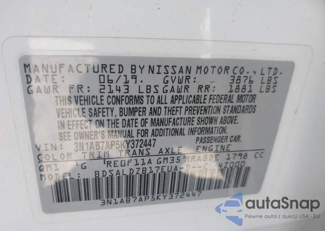 3N1AB7AP5KY372447: 44592084