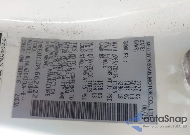 1N6ED1CL2PN662422: 44592675