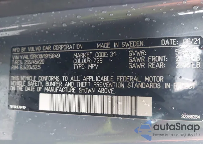 YV4L12RKXN1915849: 44592726