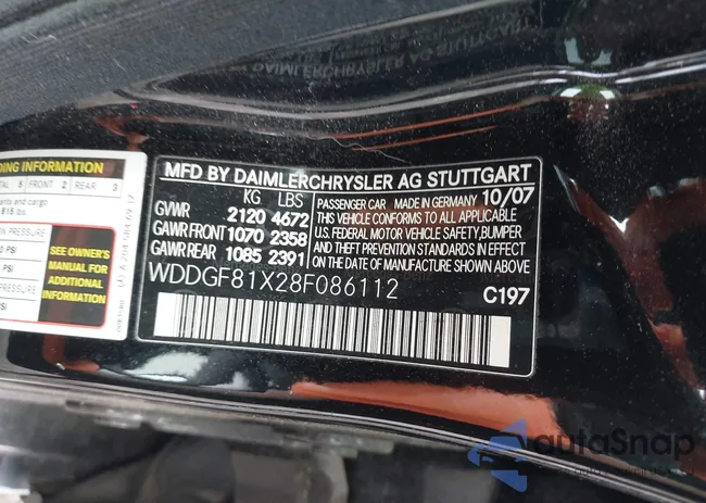 WDDGF81X28F086112: 44593005