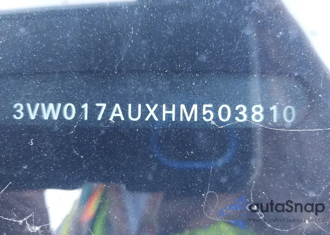 3VW017AUXHM503810: 44592339