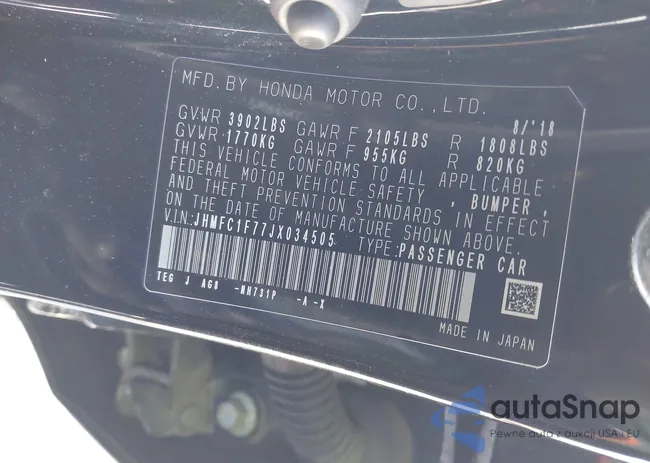 JHMFC1F77JX034505: 44593553