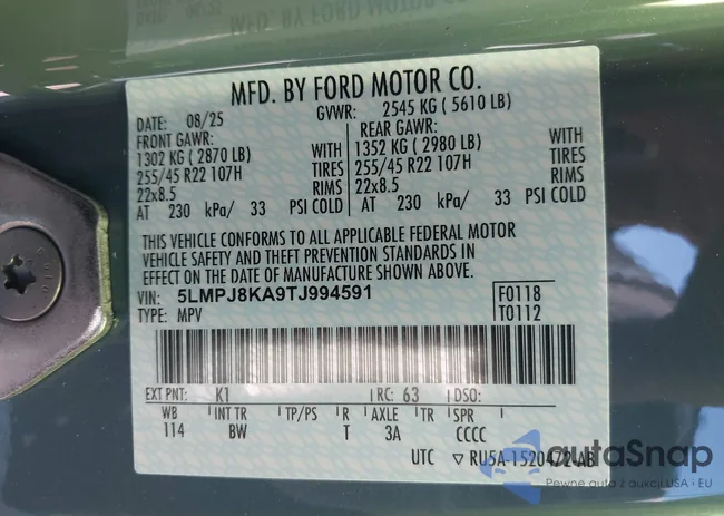 5LMPJ8KA9TJ994591: 44593702