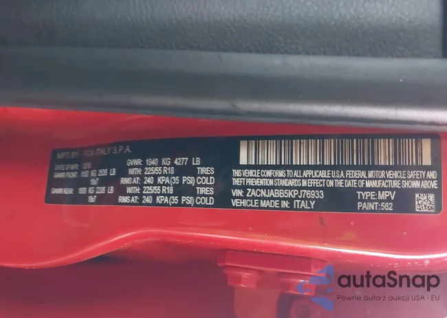 ZACNJABB5KPJ76933: 44593135