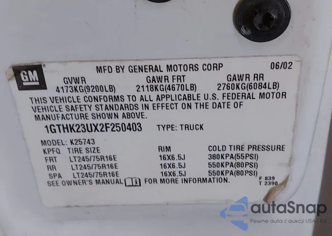 1GTHK23UX2F250403: 44594910