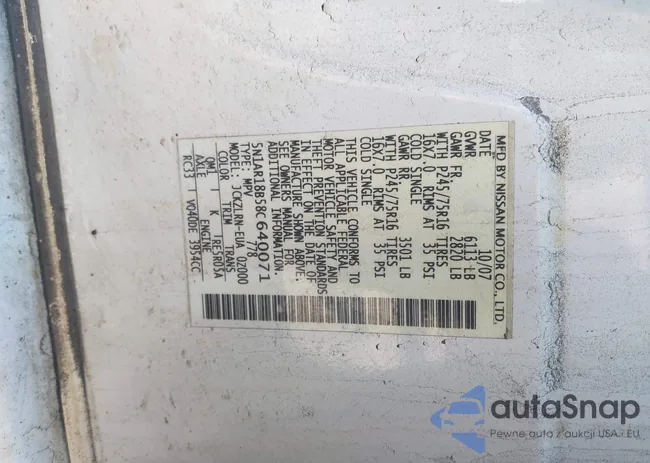 5N1AR18B58C640071: 44594922