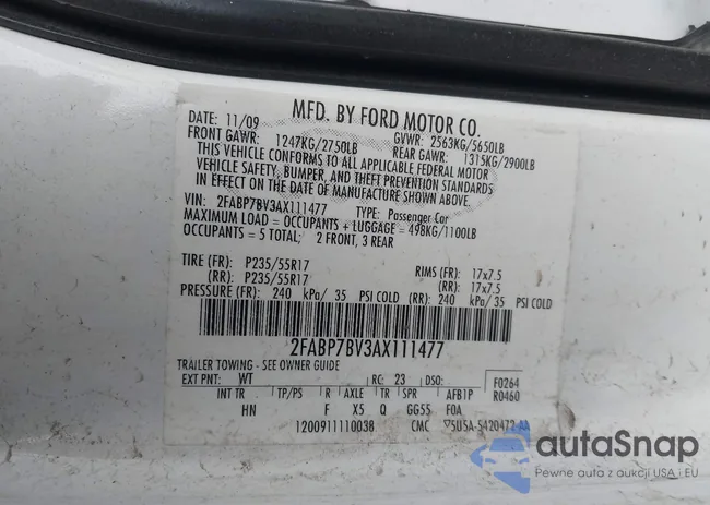 2FABP7BV3AZ111477: 44594978