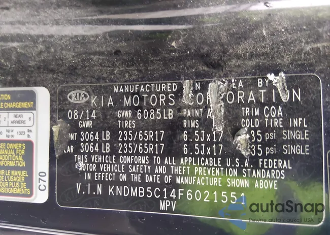 KNDMB5C14F6021551: 44594371