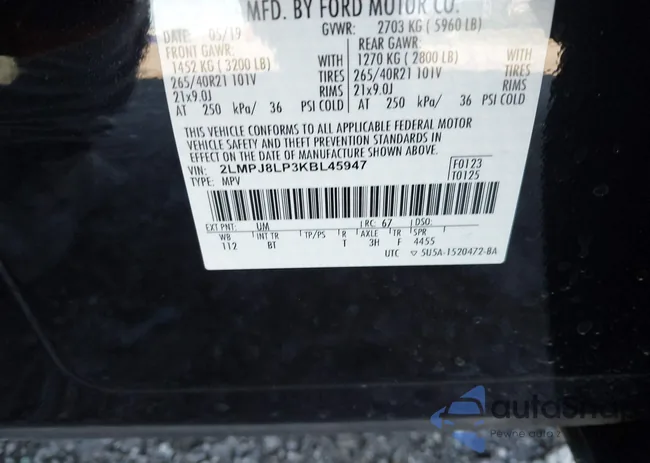 2LMPJ8LP3KBL45947: 44595521