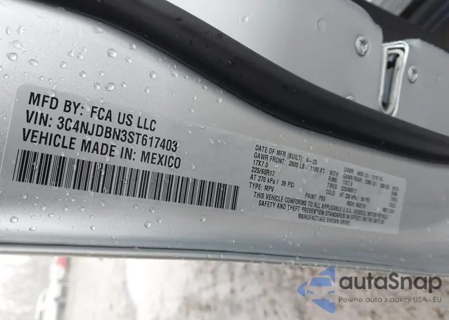 3C4NJDBN3ST617403: 44595673