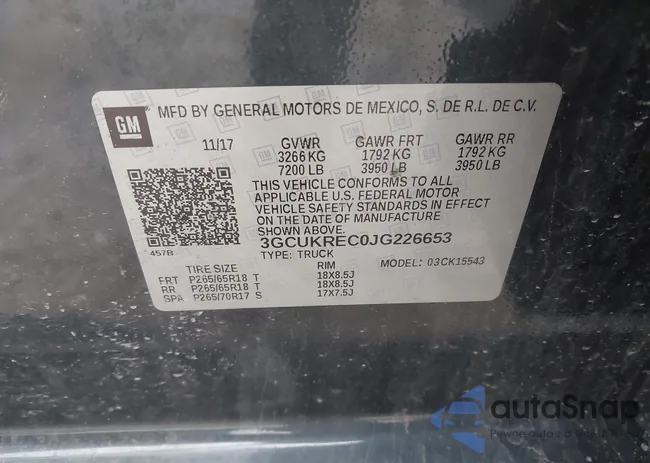 3GCUKREC0JG226653: 44595793