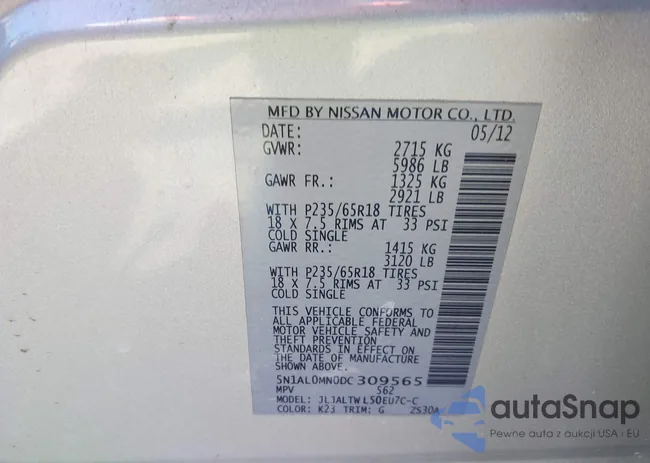 5N1AL0MN0DC309565: 44596668