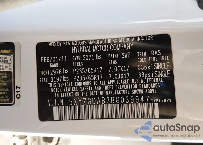 5XYZGDAB3BG039947: 44596821