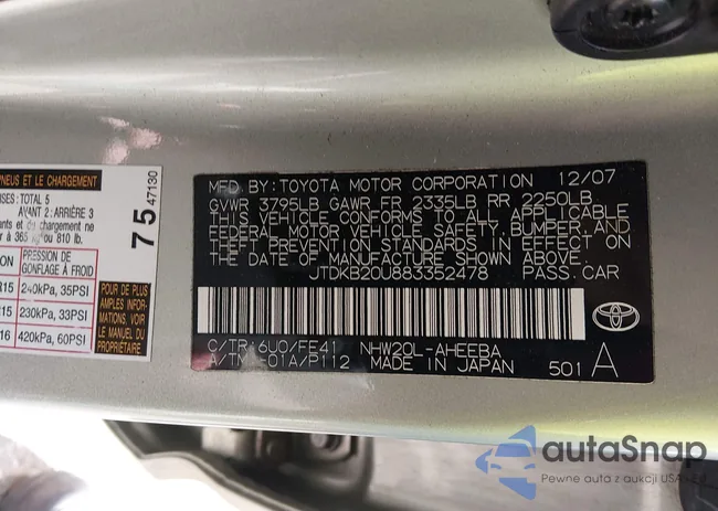 JTDKB20U883352478: 44597059