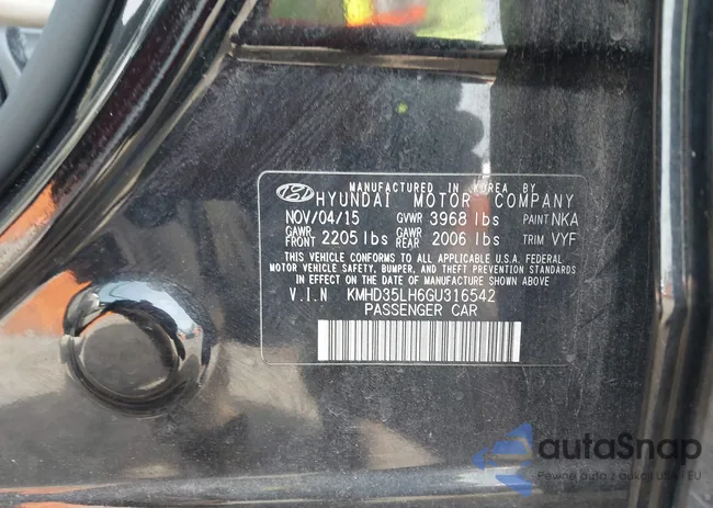 KMHD35LH6GU316542: 44596177