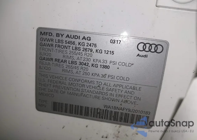 WA1BNAFY9J2010183: 44596239