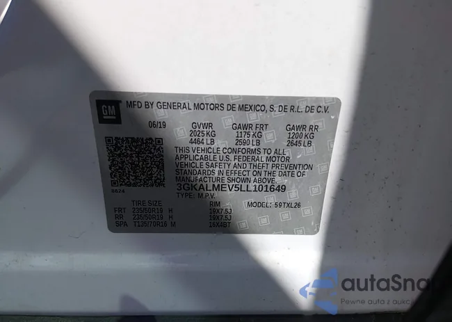 3GKALMEV5LL101649: 44597953