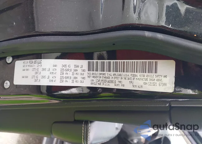 1C4PJMDS5FW626616: 44597091