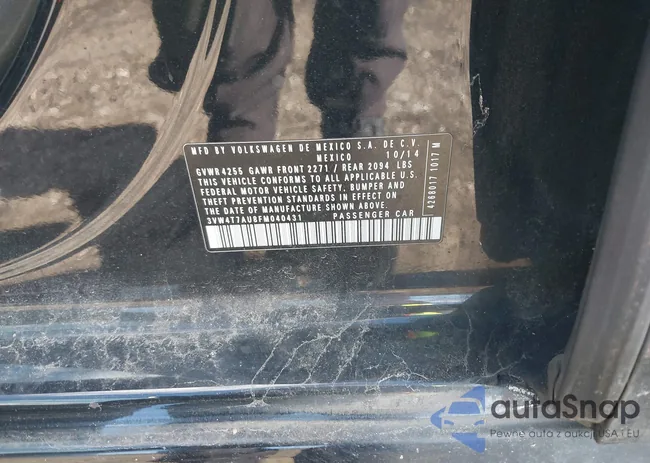 3VW4T7AU8FM040431: 44597292