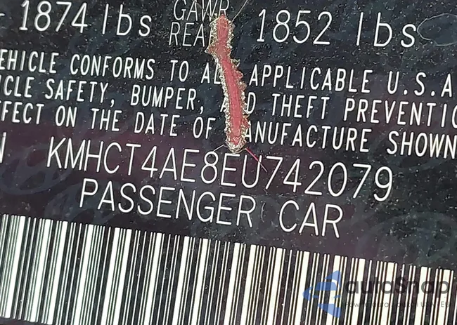 KMHCT4AE8EU742079: 44597327