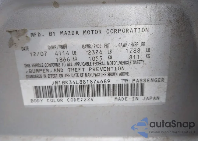 JM1BK34L881874689: 44597341