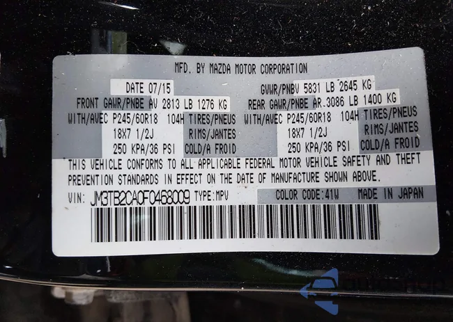 JM3TB2CA0F0468009: 44598510