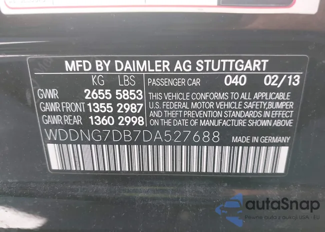 WDDNG7DB7DA527688: 44598539