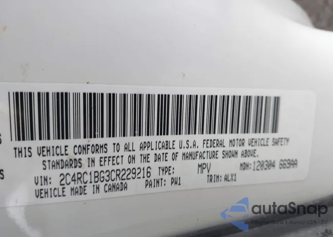 2C4RC1BG3CR229216: 44598883