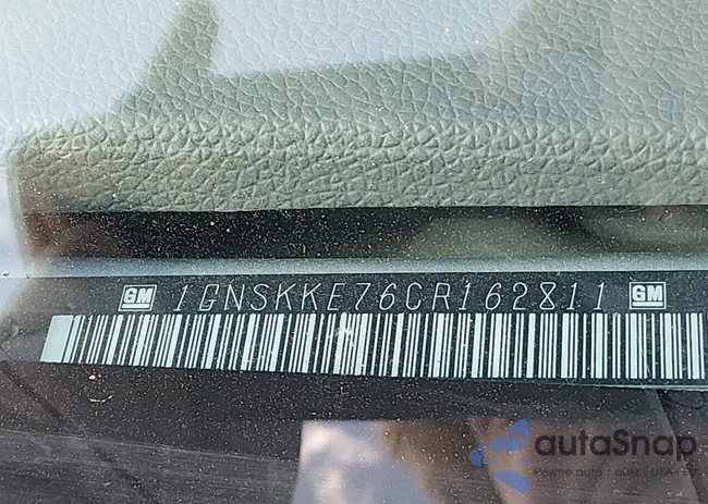 1GNSKKE76CR162811: 44598924
