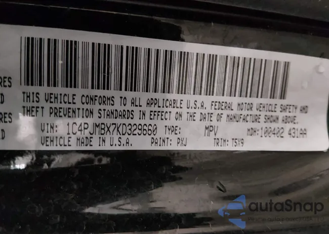 1C4PJMBX7KD329660: 44598299