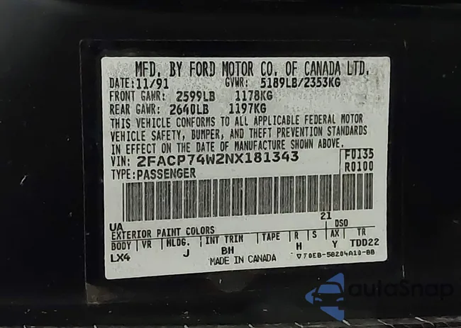 2FACP74W2NX181343: 44598368