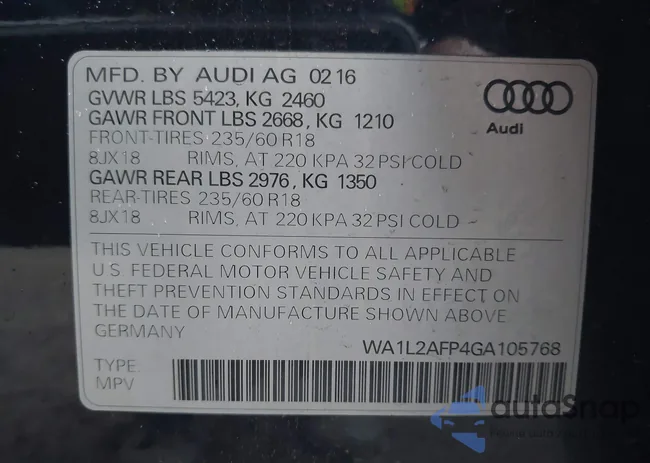 WA1L2AFP4GA105768: 44599721