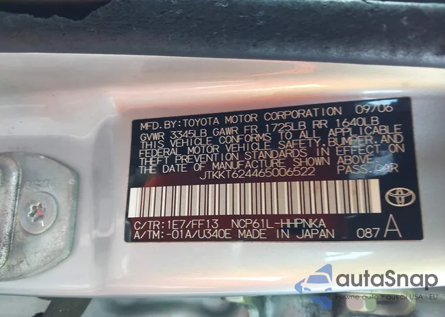 JTKKT624465006522: 44599739