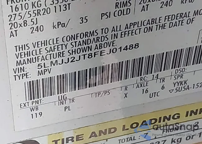 5LMJJ2JT8FEJ01488: 44599762