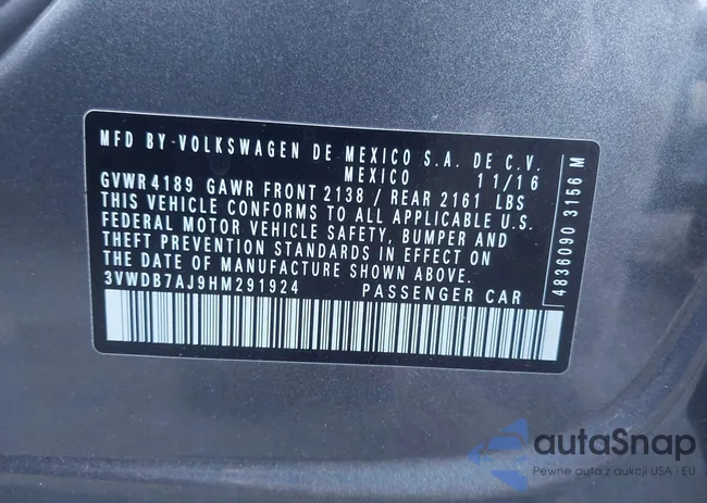 3VWDB7AJ9HM291924: 44599788