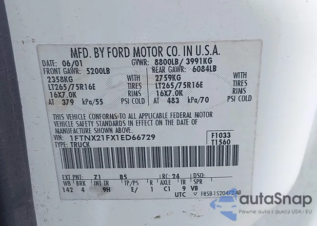 1FTNX21FX1ED66729: 44600905