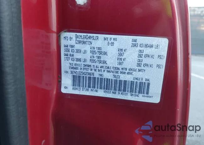 3B7HC12Z5XG230876: 44601044