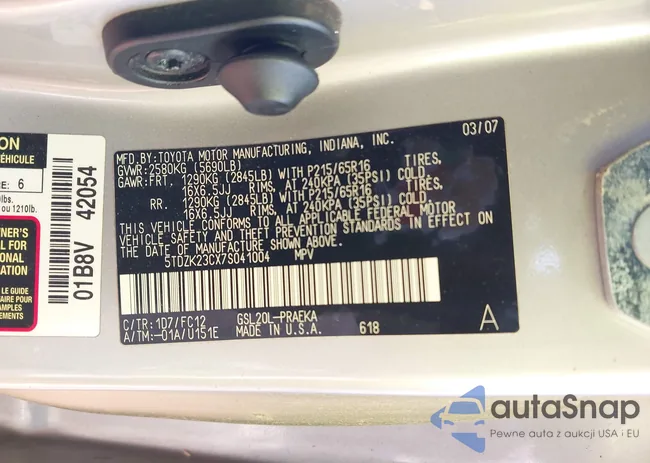 5TDZK23CX7S041004: 44601906