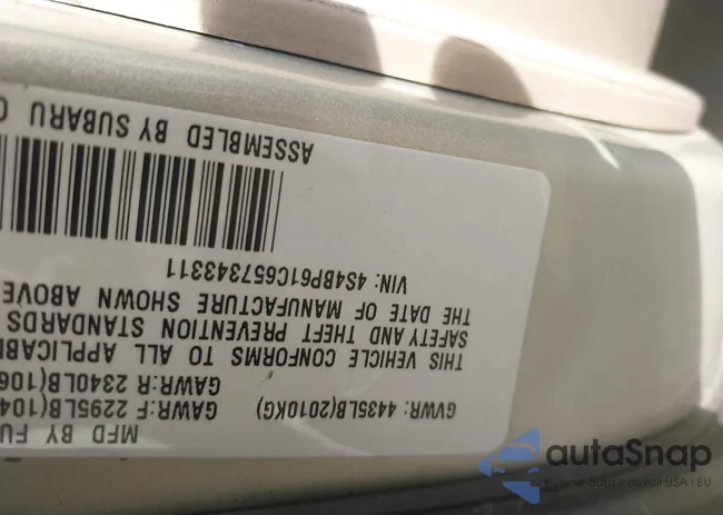 4S4BP61C657343311: 44601960